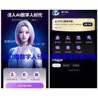ai数字人源码小程序h5 真人口播短视频创作 ai数字人分身声音克隆视频合成 亲测